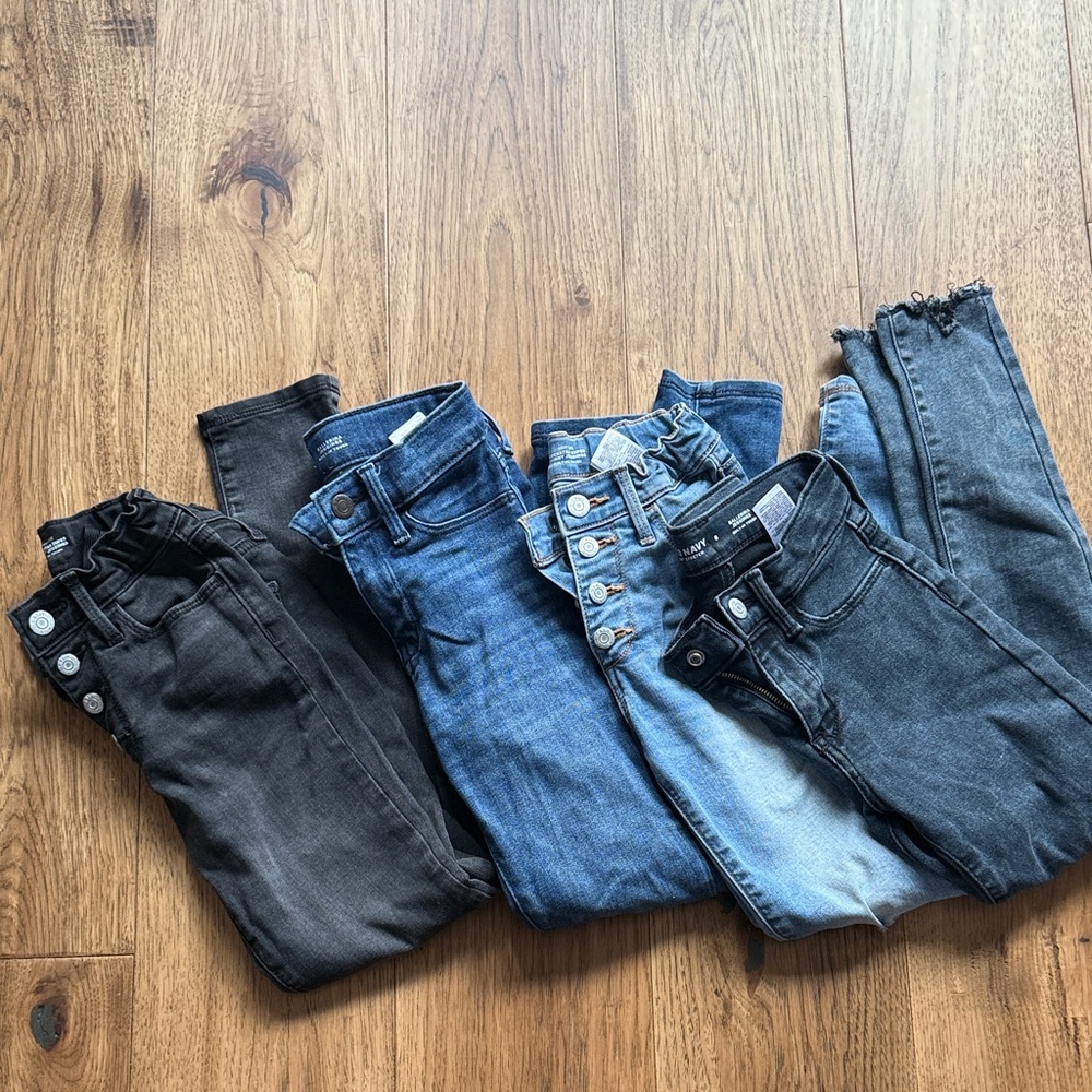 Old Navy Kids Jeans - Black, Blue, Gray